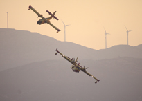 Tuulimyllyt ja laskeutujat